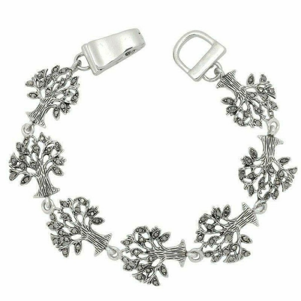 Tree of Life Branched Magnetic Bracelet - Picture 1 of 4